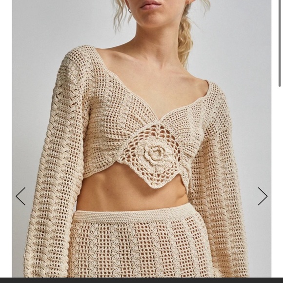 New without tag, Free People Mozh Mozh handmade prima cotton crochet set 🧶 - Picture 5 of 7